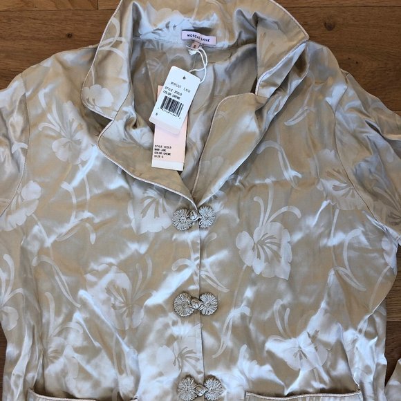 Morgan Lane Jane Top/Chantal Pant Creme Pajamas